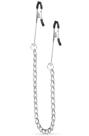 Long Nipple Clamps With Chain Bröstklämmor med kedja