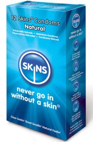 Skins Natural Kondomer 12-pack Kondomer