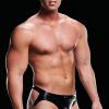Envy Menswear Low-Rise Jock Black M/L Jockstrap
