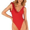 Obsessive Cubalove Swimsuit Red M Baddräkt