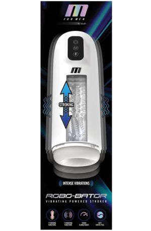 Robo-Bator Powered Vibrating Stroker Masturbator med motor