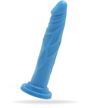 Happy Dicks Dong 7.5 inch (Färg: Blå)