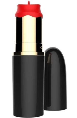 Lipstick Vibrator With Stimulating Tongue Klitorisstimulator