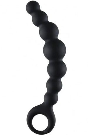 Arse Beads Silicone Black 17,8 cm Analkulor