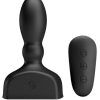 Pretty Love Anal Stimulator Harriet Inflatable Black Fjärrstyrd analplugg
