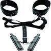 Acquire Easy Access Thigh Harness With Wrist Cuffs Positionshållare