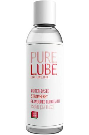 Pure Lube Strawberry Flavoured Lubricant 150 ml