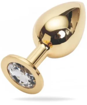 Jewellery Plug Gold (Transparent)