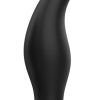 Afterdark Sharky Anal Plug Black Silicone 12cm Analplugg