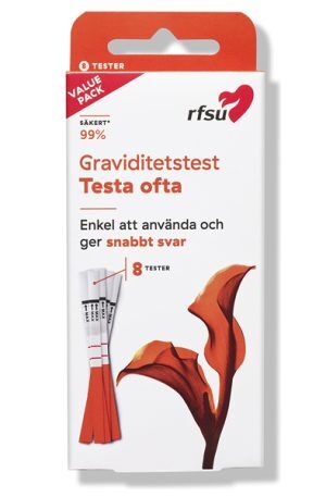 RFSU Graviditetstest 8st Graviditetstest 8 pack