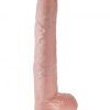 king cock 14 cock with balls flesh