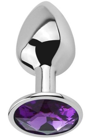 Afterdark Purple Amethyst Anal Plug M Analplugg metall