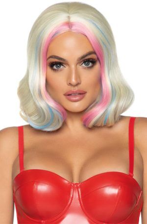 Leg Avenue Harley Wavy Bob Wig Blonde Peruk
