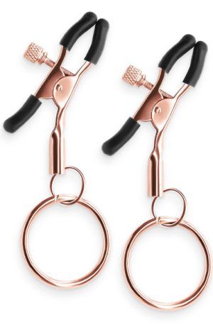 Bound Nipple Clamps C2 Rose Gold Bröstvårtsklämmor