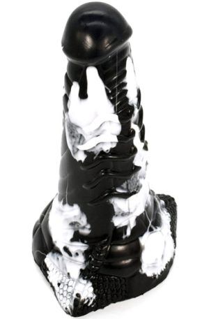 Plug Aranix Black-White 20 cm Dragon dildo