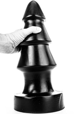 All Black Butt Plug 40 cm Grövre analplugg