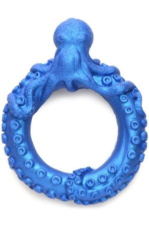 Poseidon's Octo-Ring Silicone Cock Ring Blue Penisring
