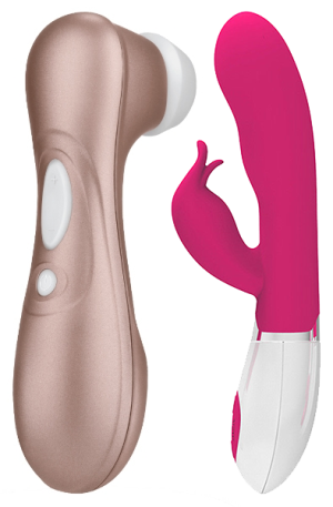 Satisfyer Pro 2 NG + Rosa Rabbit Paketerbjudande
