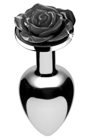 Booty Sparks Black Rose Analplug Small Analplugg metall