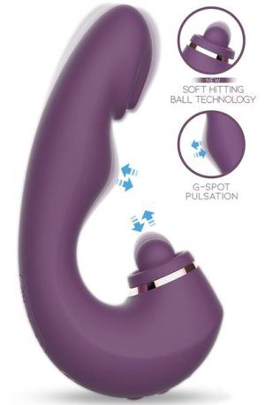 Turis Soft Hitting Ball With G-spot Pulsation & Vibration G-punktsvibrator