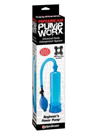 Pipedream Pump Worx Beginner's Power Pump Blue