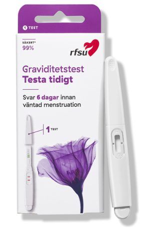 RFSU Graviditetstest Testa Tidigt 1st Graviditetstest tidig 1pack
