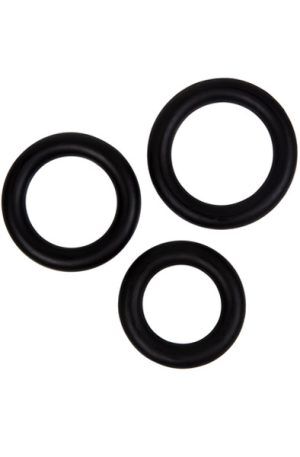 Premium Silicone C-rings 3-pack Penisringar paket
