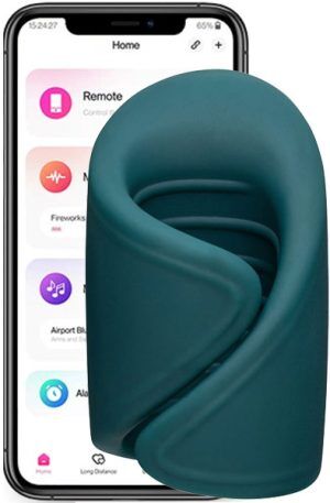 Lovense Gush Glans Massager Masturbator med vibration