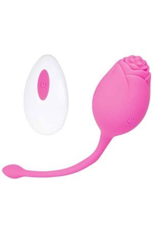 The Rose Vibrating Egg Pink Vibrerande ägg