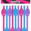 Lovetoy Pussy Straws 9-pack Sugrör
