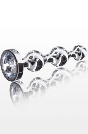 ToyJoy Diamond Star Beads Large Analplugg metall