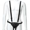 suspender harness with plug