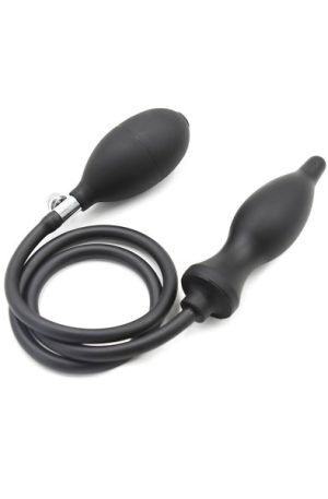 Kiotos Inflatable Anal Plug Black Uppblåsbar analplugg