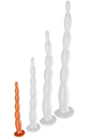 Dildo Scale Beads 30cm Extra lång analdildo