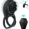 Vibrating Cockring With Remote Control Penisring med vibrator