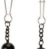 Cal Exotics Weighted Tweezer NippleClamps Bröstklämmor med vikt
