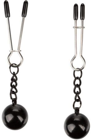 Cal Exotics Weighted Tweezer NippleClamps Bröstklämmor med vikt