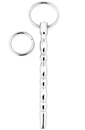 Zenn Ribbed Penis Plug 155mm Dilator
