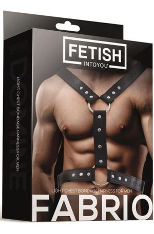 Fetish Fabrio Light Chest Bondage Harness Bondage sele