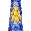 Metallic Fantasy Dildo Cyrix Blue/Gold 18,5 cm Dragon dildo