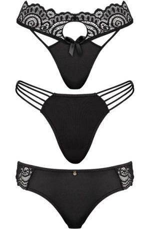 Underneath Coco Thong Set of 3 L/XL Trosor