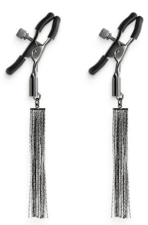 Bound Nipple Clamps D2 Gunmetal Bröstvårtsklämmor