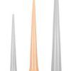 Long Dildo Tail Flex Flesh 43 cm Extra lång analdildo