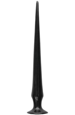 Ass Spike Dildo Black 50 cm Extra lång analdildo