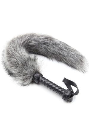 Correct Me Whip For Caress Grey 45 cm Piska för BDSM