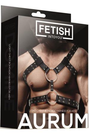 Fetish Aurum Light Chest Bondage Harness Bondage sele