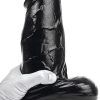 Domestic Partner Panzer XL Black 29,5cm Grövre analdildo