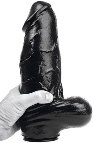 Domestic Partner Panzer XL Black 29,5cm Grövre analdildo