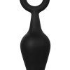 Butt Plug With Ring Medium 11,9 cm Analplugg med dragring