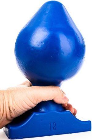 All Blue Vinyl Anal Plug 22,5 cm Grövre analplugg